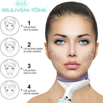 REJUVEN-TONE FACE+CHIN+NECK REJUVENATOR