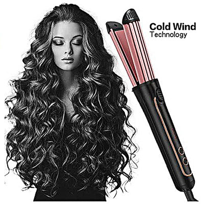 IGIA CoolAire-Style 2 in 1 Straightener and Curler