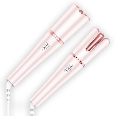 Igia Auto Hair Curler Pink