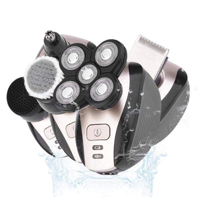 5 in 1 Shaver Men - Rechargeable Head Shaver