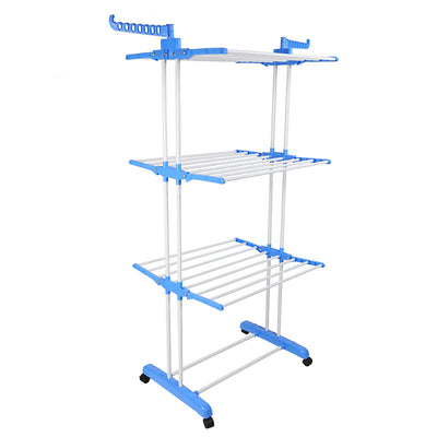 Milex Drying Rack Blue   ( Floor Stand Cloth Dryer/Floor Stand/Drying Rack)