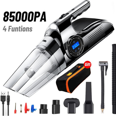 Milex Air O Vac 5in1 Wet/Dry, Air Pump, LED Emergency Light, LCD Display