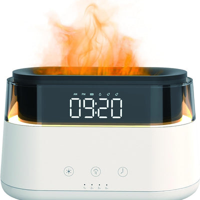 5-in-1 Alarm Clock FLAME DISFUSER