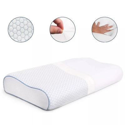 IGIA PILLOW Memory Foam Pillow, Soft Supportive Pillow for Head & Neck Comfort
