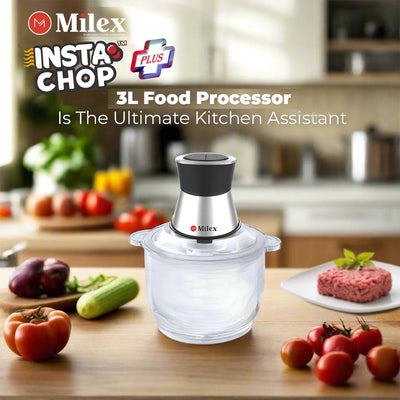 Insta Chop Plus , 4-layer stainless steel blade , turbo 350W